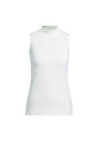 Adidas - Koszulka Women's Ultimate365 Sleeveless Mock Neck Polo. Okazja: na co dzień. Typ kołnierza: polo. Kolor: zielony. Materiał: materiał. Styl: casual