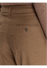 Weekend Max Mara Spodnie materiałowe Caldaia 2525136152 Brązowy Regular Fit. Kolor: brązowy. Materiał: wełna #5