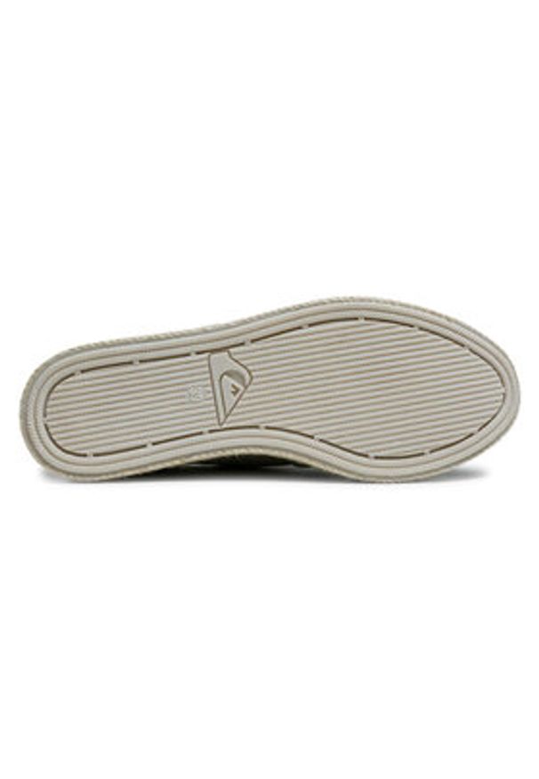 Quiksilver Espadryle AQYS700053 Szary. Kolor: szary. Materiał: materiał