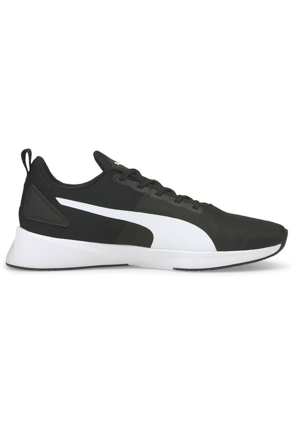 Puma - Buty do biegania męskie PUMA Flyer Runner Mesh. Kolor: biały, wielokolorowy, czarny. Materiał: guma, materiał, syntetyk