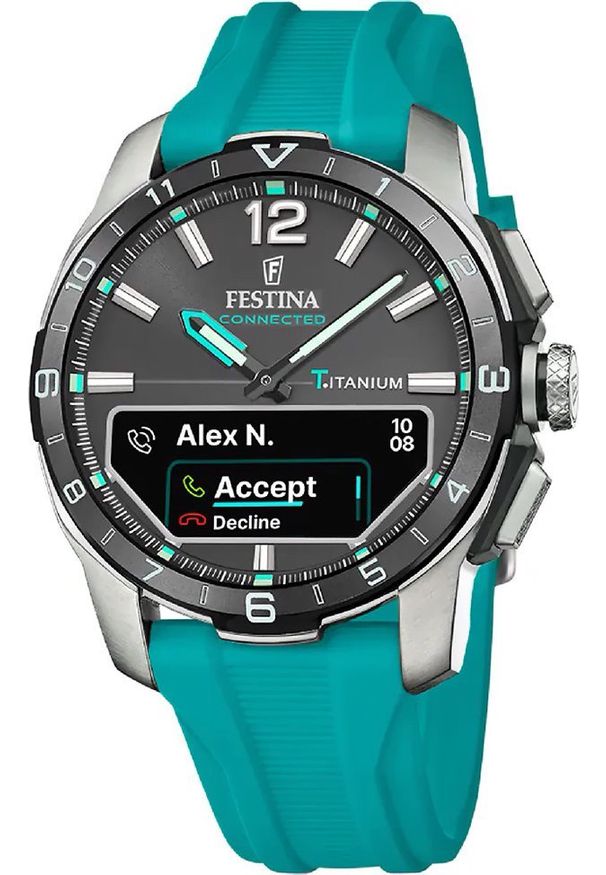 Zegarek męski Festina F23000-5 niebieski. Kolor: niebieski