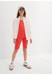 bonprix - Top na cienkich ramiączkach, z bawełną organiczną (3 sztuki). Kolor: czerwony. Materiał: bawełna. Długość rękawa: na ramiączkach #3