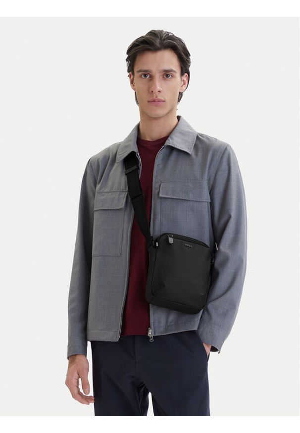 BOSS Saszetka Jace C 50567403 Czarny. Kolor: czarny. Materiał: materiał