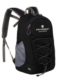 Plecak turystyczny Peterson PTN JPS-03 czarny. Kolor: czarny