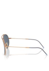 Ray-Ban Okulary przeciwsłoneczne Aviator Reverse 0RBR0101S 92023A Różowe złocenie. Kolor: różowy #2