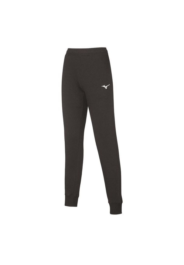 Damskie spodnie dresowe Mizuno. Kolor: czarny. Materiał: dresówka. Sport: fitness