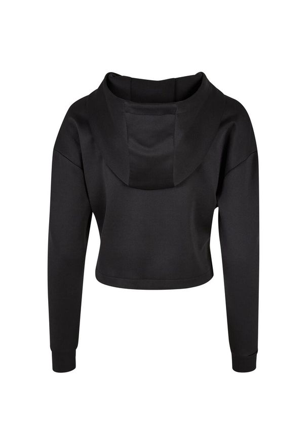 Urban Classics - Bluza Z Kapturem Z Krótkim Rękawem Dla Pań I Panów. Typ kołnierza: kaptur. Kolor: czarny. Długość rękawa: krótki rękaw. Długość: krótkie