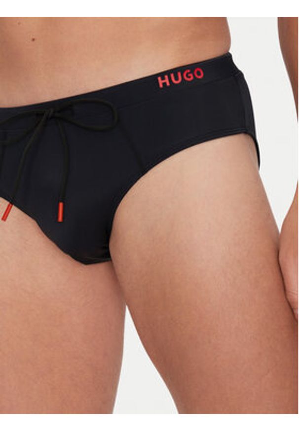 Hugo - HUGO Kąpielówki Laguna 50540072 Czarny. Kolor: czarny. Materiał: syntetyk