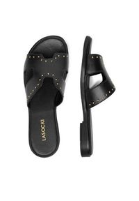 Lasocki Klapki CEO-WI16-FOXI-75 Czarny. Kolor: czarny. Materiał: skóra #4