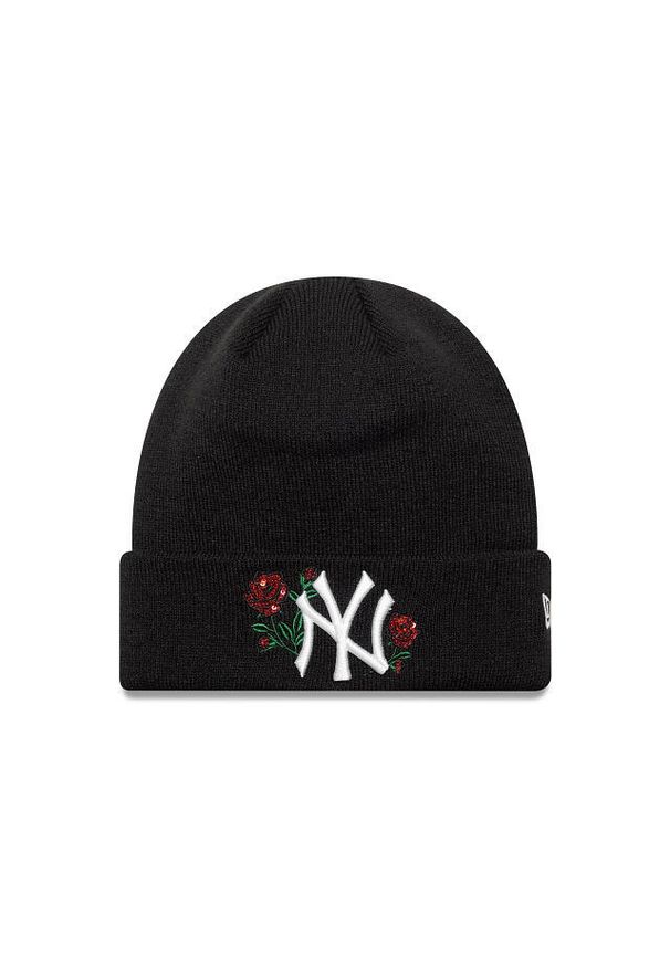 New Era - Czapka damska New York Yankees Sequin. Kolor: czarny
