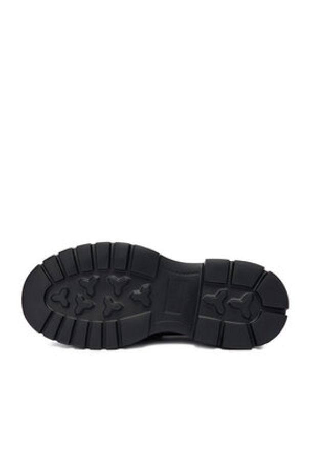 Eva Minge Loafersy EO-ENNA-02 Czarny. Kolor: czarny. Materiał: lakier, skóra