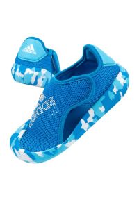 Adidas - Buty adidas Altaventure Jr GV7810 niebieskie. Zapięcie: rzepy. Kolor: niebieski. Materiał: materiał, syntetyk, guma. Szerokość cholewki: normalna