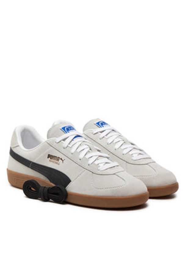 Puma Sneakersy Handball 106695 03 Biały. Kolor: biały. Materiał: zamsz, skóra. Sport: piłka ręczna