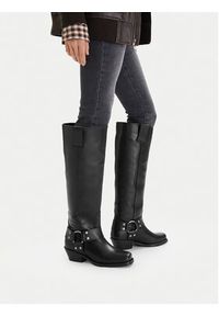 Badura Kozaki EO-ARIA-20484-25 Czarny. Kolor: czarny. Materiał: skóra #7