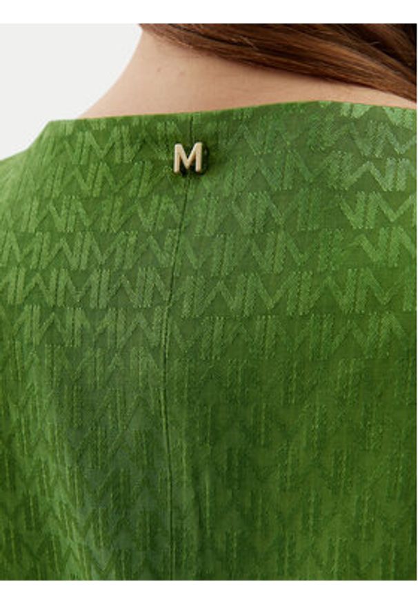 Lola Casademunt by Maite Kamizelka garniturowa MS2502007 Zielony Regular Fit. Kolor: zielony. Materiał: wiskoza