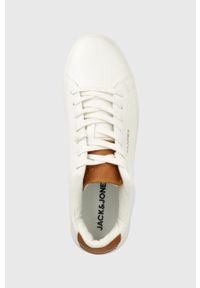 Jack & Jones sneakersy JFWBOSS męskie kolor biały. Nosek buta: okrągły. Zapięcie: sznurówki. Kolor: biały. Materiał: guma #5