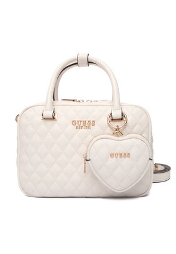 Guess Torebka Atabey HWQG98 94050 Écru. Materiał: skórzane