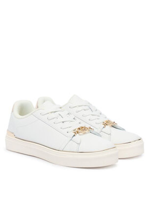 Liu Jo Sneakersy Kiki 01 BF5063 PX026 Biały. Kolor: biały. Materiał: skóra