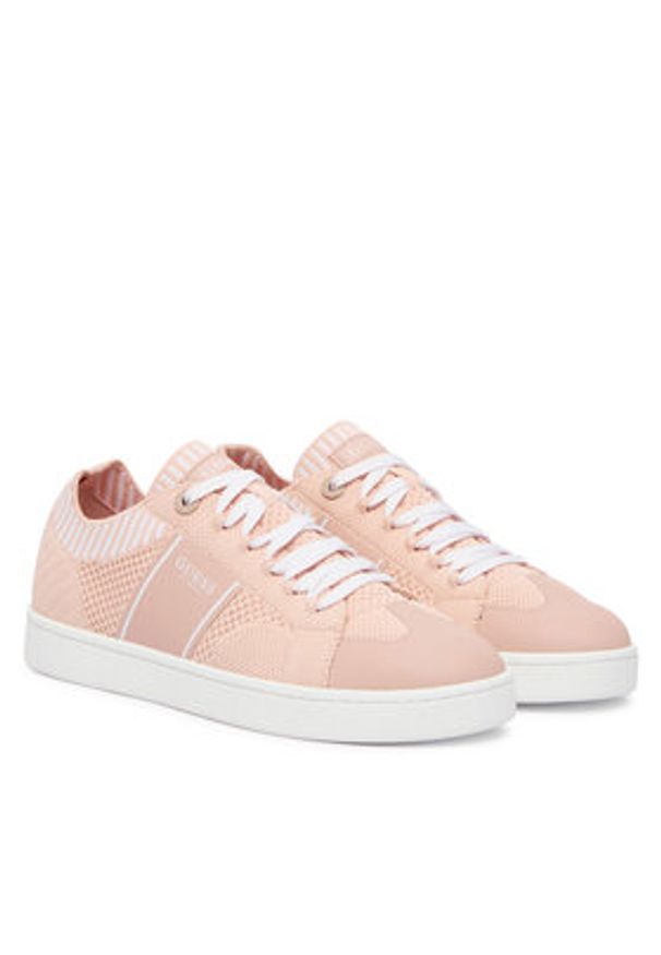 Guess Sneakersy FLPJRX FAB12 Różowy. Kolor: różowy. Materiał: materiał