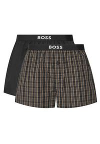 BOSS Komplet 2 par bokserek 50535781 Czarny. Kolor: czarny. Materiał: bawełna #4