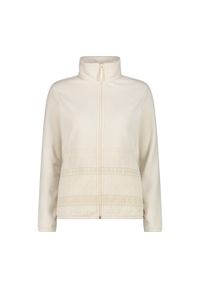 Bluza damska turystyczna CMP 34H0416. Kolor: biały. Materiał: polar. Sport: turystyka piesza #1