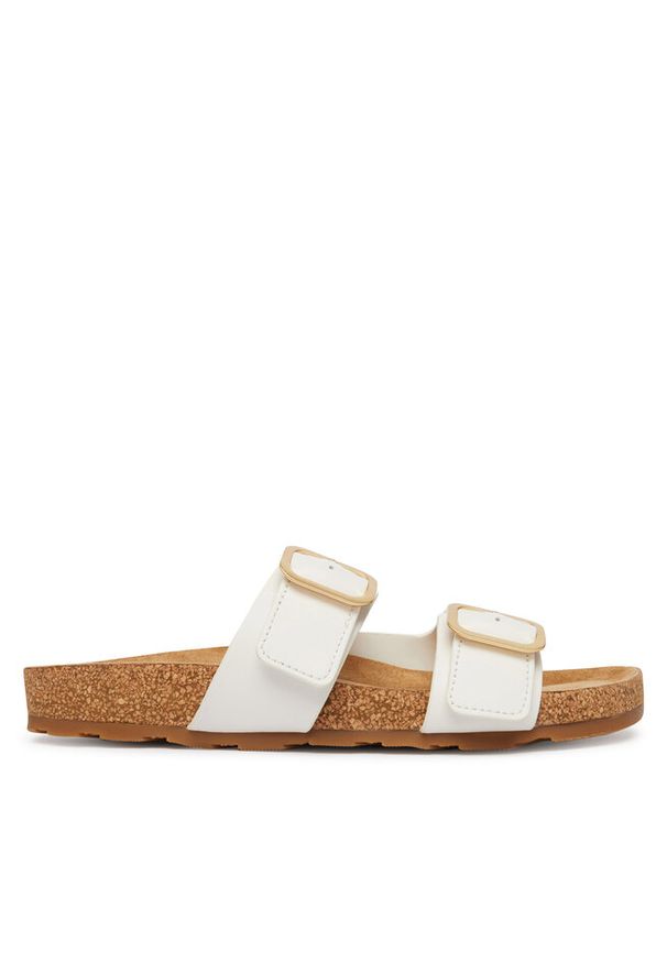 TOMMY HILFIGER - Klapki Tommy Hilfiger. Kolor: biały