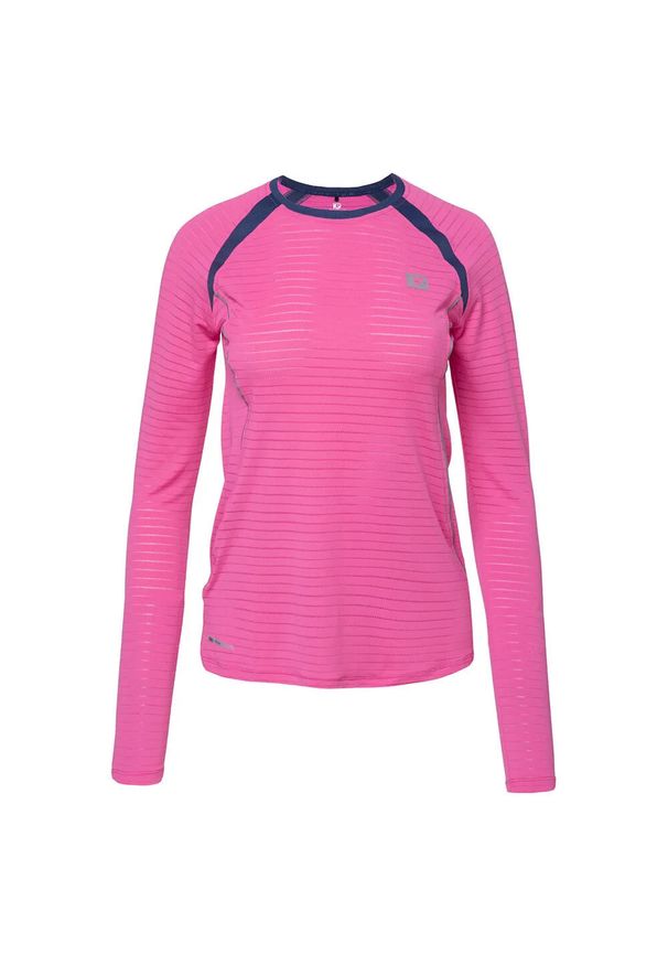 IQ - Koszulka Treningowa Imark Dla Kobiet. Kolor: różowy. Sport: turystyka piesza