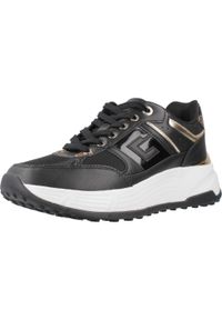 Guess - Buty GUESS FLTFON FAB12 Czarny. Kolor: czarny. Materiał: syntetyk, tkanina. Styl: sportowy
