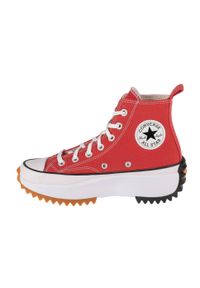 Converse - Buty sportowe do chodzenia damskie, Run Star Hike. Kolor: czerwony. Sport: turystyka piesza, bieganie