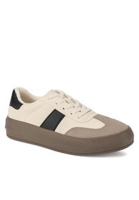 Jenny - JENNY Sneakersy WFA3012-1 Beżowy. Kolor: beżowy. Materiał: skóra #5