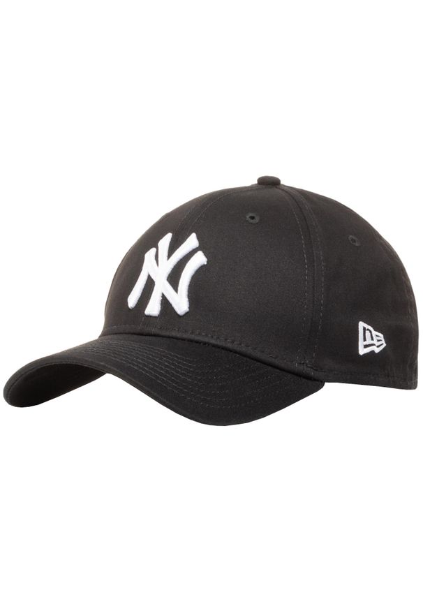 Czapka z daszkiem New Era MLB New York Yankees. Kolor: czarny. Materiał: bawełna, elastan