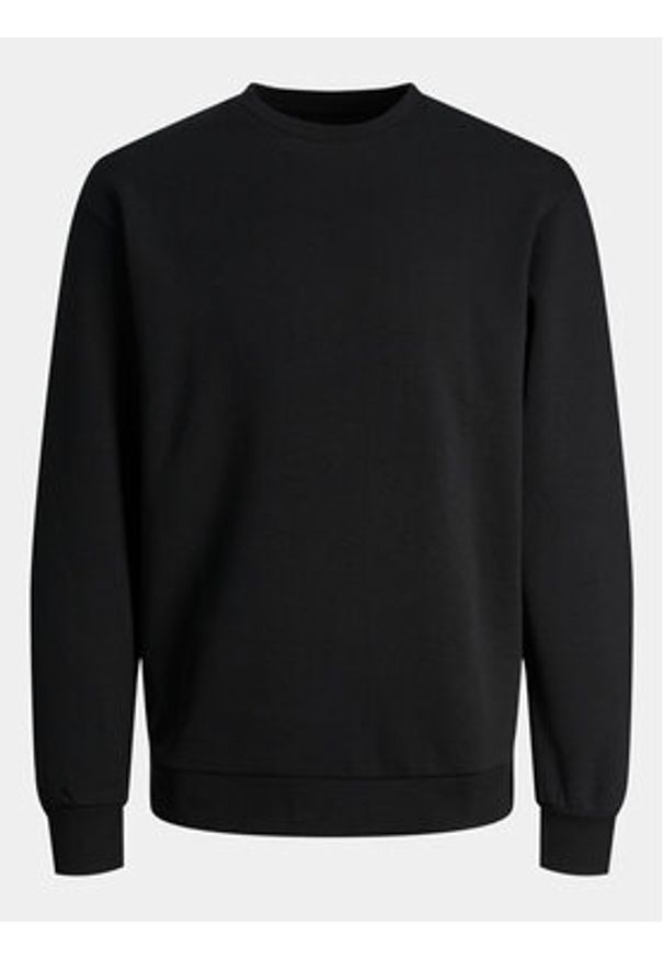 Jack & Jones Bluza Bradley 12249341 Czarny Relaxed Fit. Kolor: czarny. Materiał: bawełna, syntetyk
