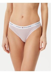 TOMMY HILFIGER - Tommy Hilfiger Komplet 3 par fig klasycznych UW0UW05531 Kolorowy. Materiał: syntetyk. Wzór: kolorowy #4
