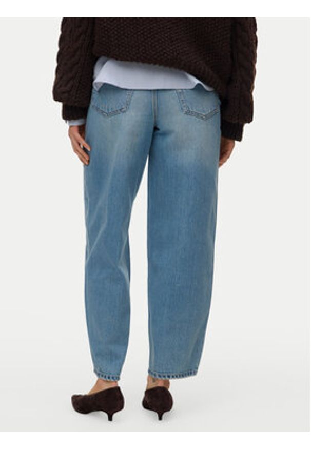 Vero Moda Jeansy Billie 10351773 Niebieski Barrel Fit. Kolor: niebieski