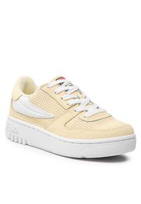 Fila Sneakersy Fxventuno Perfo Low Wmn FFW002.20002 Żółty. Kolor: żółty. Materiał: skóra #7