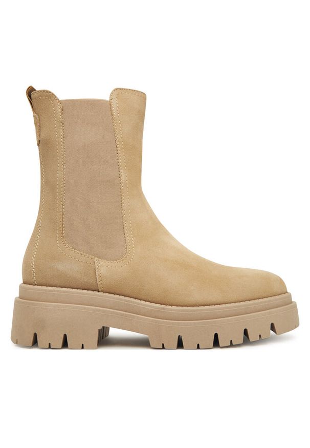 Sztyblety Tamaris. Kolor: beżowy