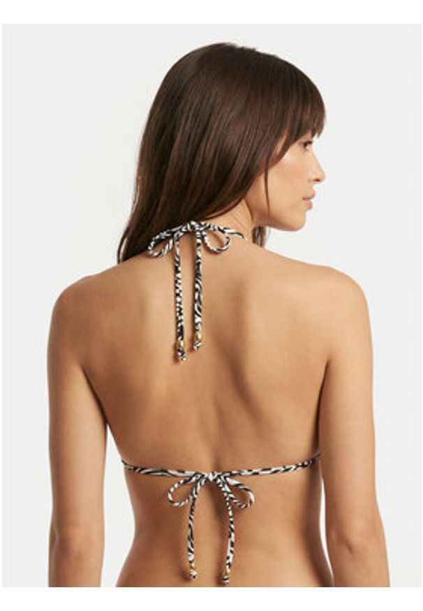 Seafolly Góra od bikini C Shells 31412-328 Czarny. Kolor: czarny. Materiał: syntetyk