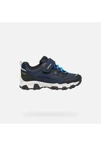 Geox - Buty GEOX J MAGNETAR Niebieski. Okazja: na co dzień. Kolor: niebieski. Materiał: syntetyk, tkanina