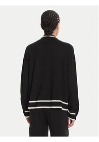 Liu Jo Sport Sweter TF5229 MS59L Czarny Regular Fit. Kolor: czarny. Materiał: syntetyk. Styl: sportowy