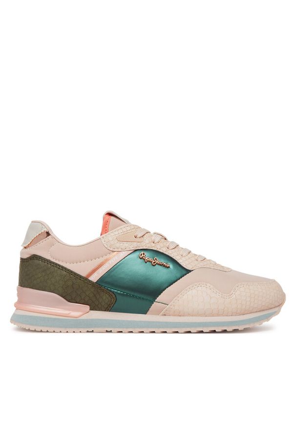 Sneakersy Pepe Jeans. Kolor: różowy