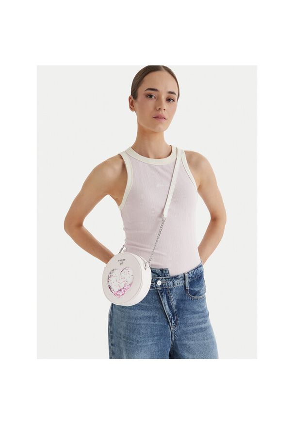 Torebka Guess. Kolor: biały