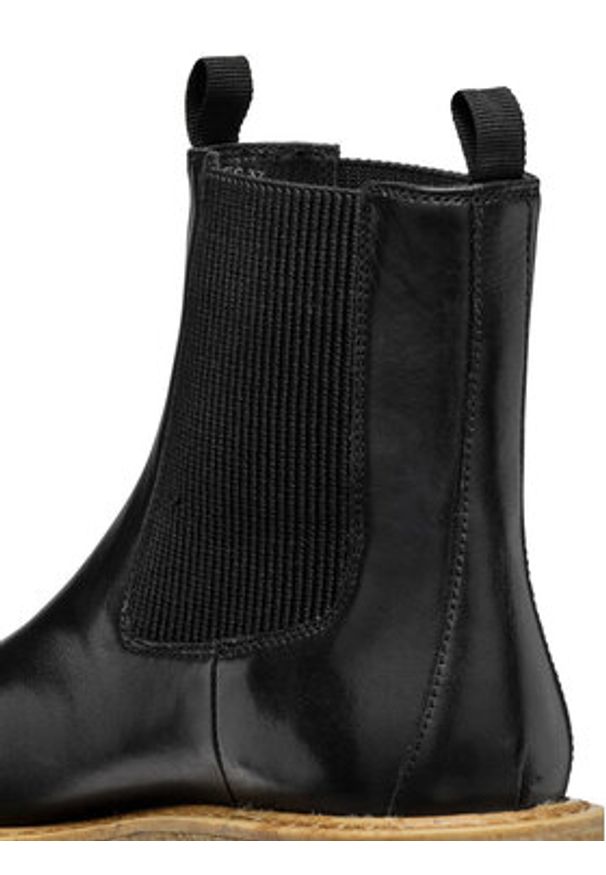 Geox Sztyblety D Elidea D36VEC 043NH C9999 Czarny. Kolor: czarny. Materiał: materiał