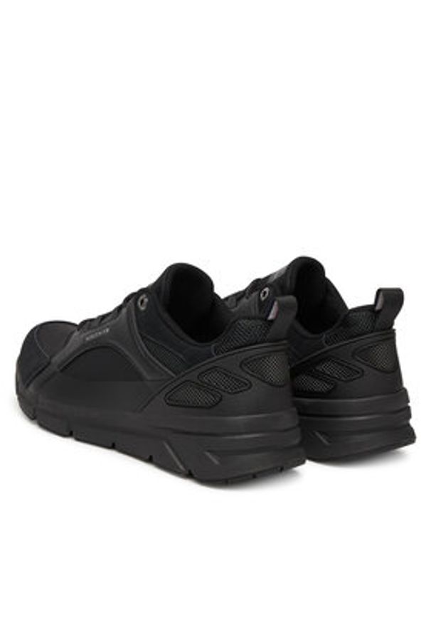 TOMMY HILFIGER - Tommy Hilfiger Sneakersy Modern Comfort Run Outdoor FM0FM05639 Czarny. Kolor: czarny. Materiał: materiał. Sport: bieganie, outdoor
