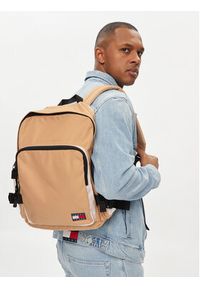 Tommy Jeans Plecak Tjm Off Duty Backpack AM0AM11952 Beżowy. Kolor: beżowy. Materiał: materiał #2