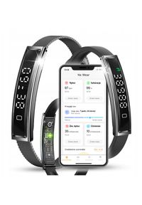 JG Smart - Opaska Smartband Bluetooth Pulsometr Krokomierz Wodoodporna Sen Sport Woda. Styl: sportowy #1