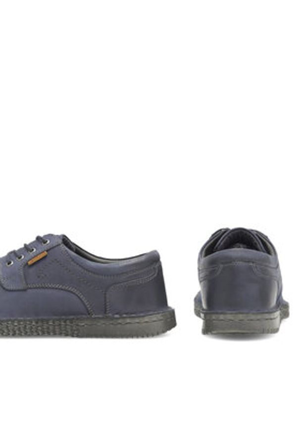 Go Soft Półbuty DANY-01 MI18 Granatowy. Kolor: niebieski. Materiał: skóra