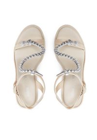 melissa - Melissa Sandały Melissa Snake Block + Bo.Bo Ad 35775 Beżowy. Kolor: beżowy #3