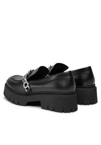 Hugo Loafersy Kris Loafer Broch 50513483 Czarny. Kolor: czarny. Materiał: skóra #4