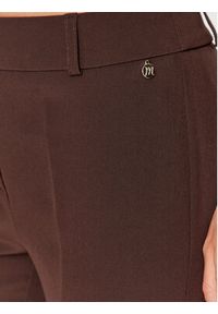 Maryley Spodnie materiałowe 23IB52Z/41CO Brązowy Regular Fit. Kolor: brązowy. Materiał: materiał, syntetyk #3
