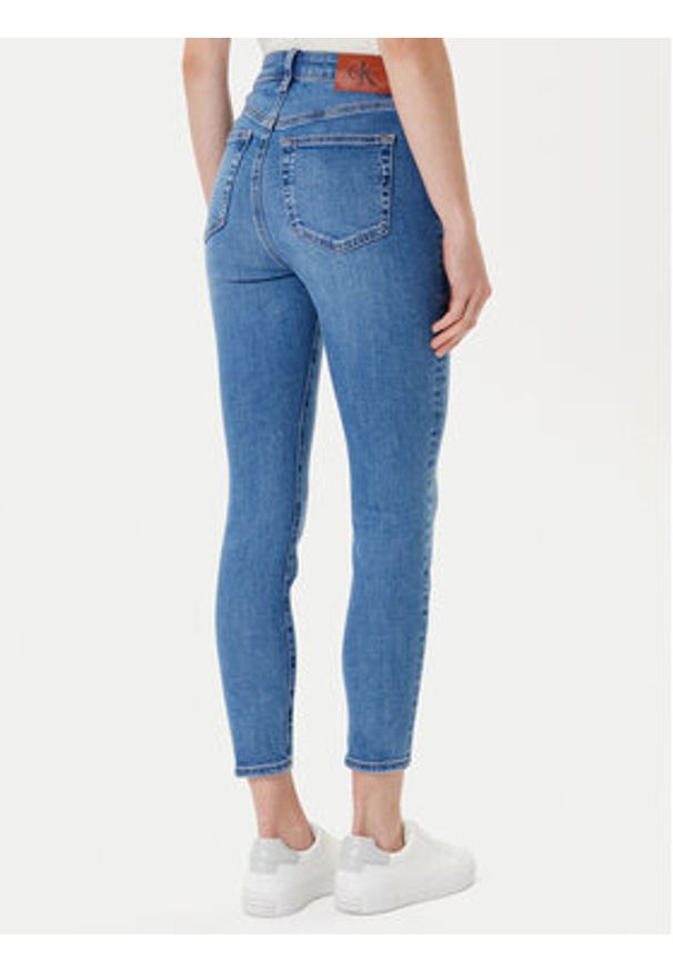 Calvin Klein Jeans Jeansy LV047B769G Niebieski Skinny Fit. Kolor: niebieski